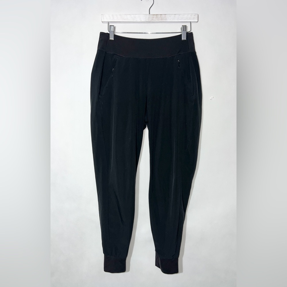 Athleta Black Joggers with pockets size 4